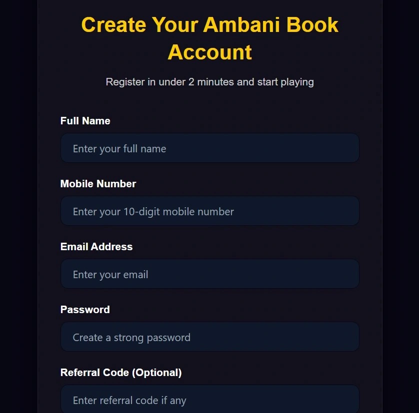 Submit Basic Details