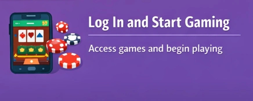  Log In and Start Gaming